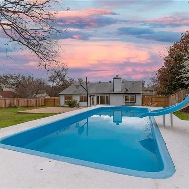 Completed Pool Resurface 