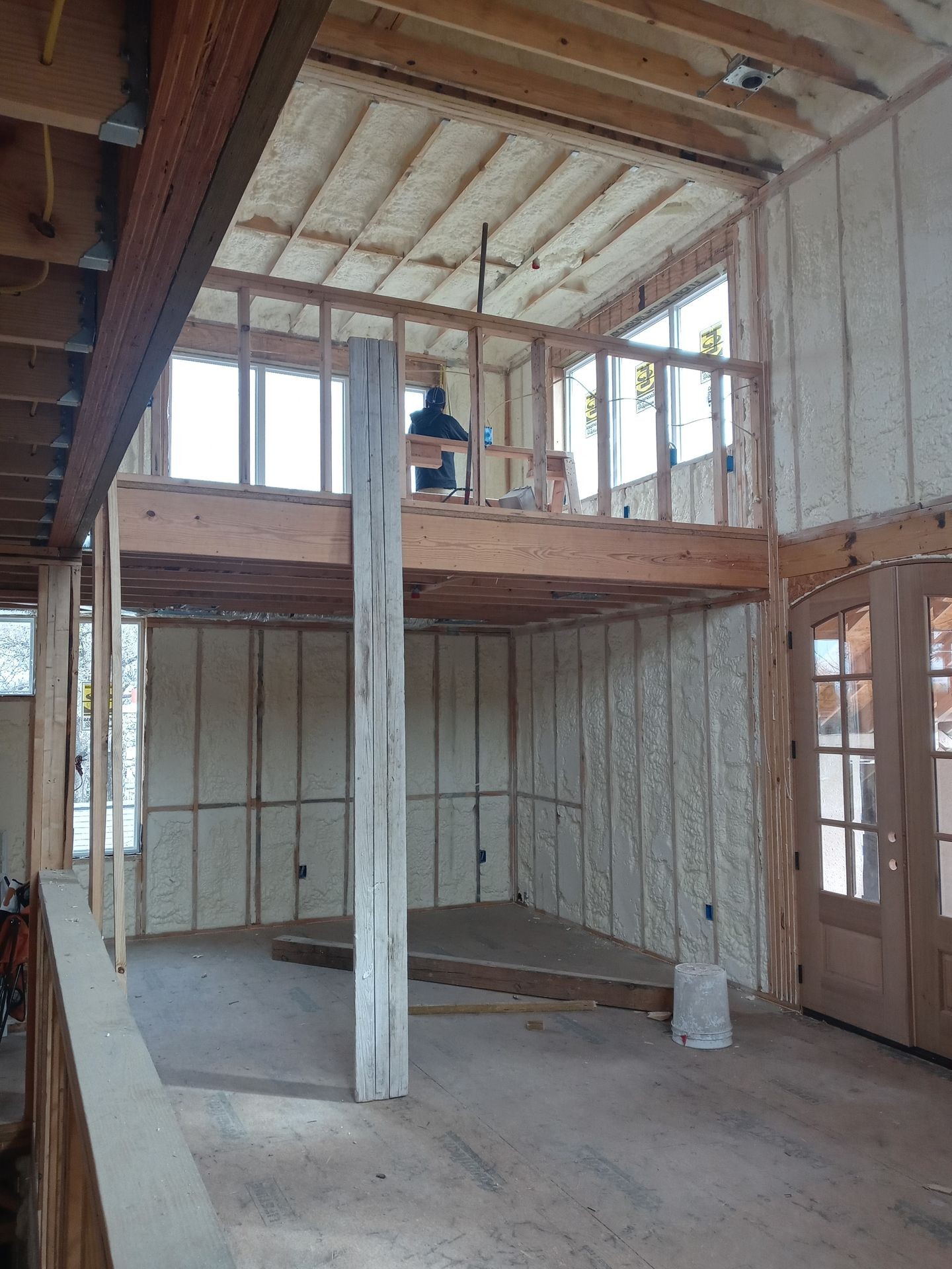 3 Story Addition/ Sprsy Foam Insulation 